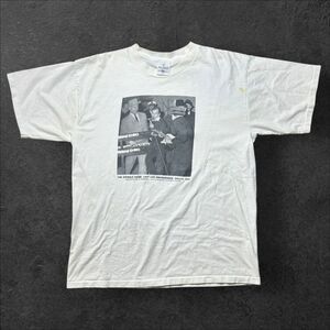 Vintage 90s The Oswald Band Dallas 1963 Single Stitch USA Aloré Shirt Size XL